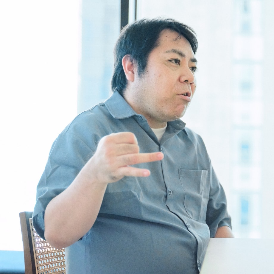 マネージャー兼技術責任者の垣花氏
